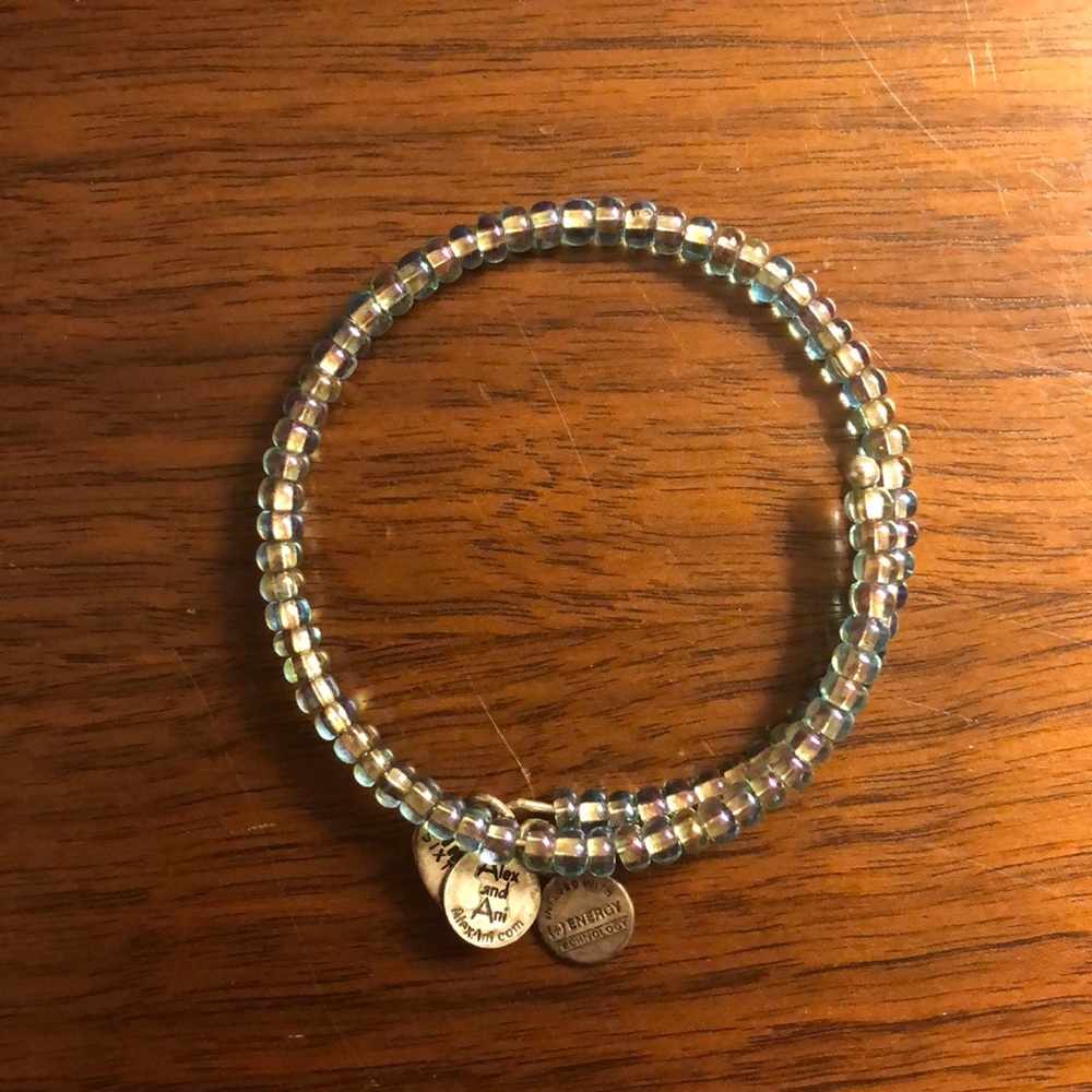 Alex and Ani blue bracelet